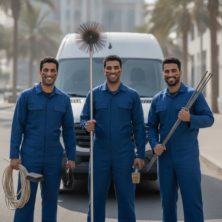 Chimney Sweep team in International City